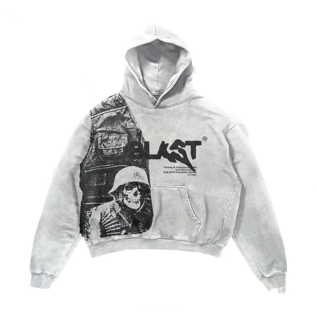 Retro Y2K Hoodie Coats