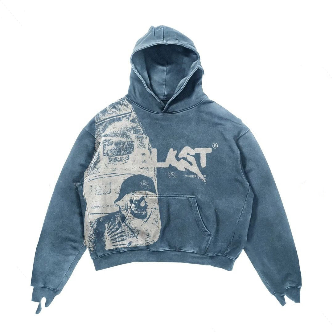 Retro Y2K Hoodie Coats